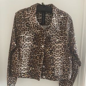 Leopard Jean type Jacket